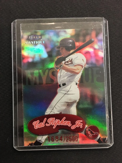 1999 Fleer Mystique Red Cal Ripken Jr. Orioles Card /2500