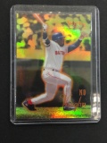 1995 Select Certified Mirror Gold Mo Vaughn Red Sox Insert Card