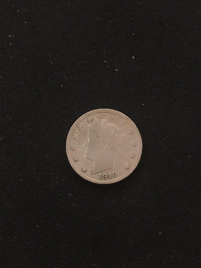 1910 United States Liberty Head V Nickel