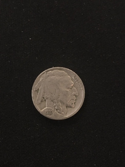 1937 United States Indian Head Buffalo Nickel