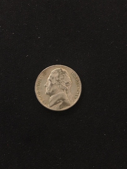 1945-S United States WWII Jefferson Nickel