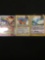 Pokemon Lot of 3 Holofoil Cards