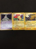 Pokemon Lot of 3 Holofoil Cards