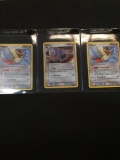 Pokemon Lot of 3 Holofoil Cards