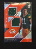 2016 Panini Unparalleled Trevor Davis Packers Rookie Dual Jersey Card /199
