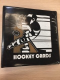 Binder of Vintage 1990s Hockey Cards