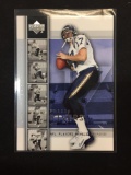 2004 Upper Deck Philip Rivers Chargers Rookie Football Card
