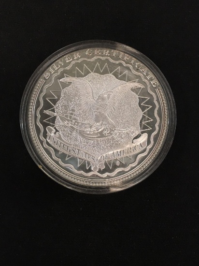 Silver Plated Silver Certificate Commemorative Medal