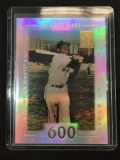 2002 Topps Tribute Refractor Willie Mays Giants Card