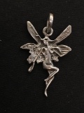 Enchanted Fairy Designed Sterling Silver Pendant
