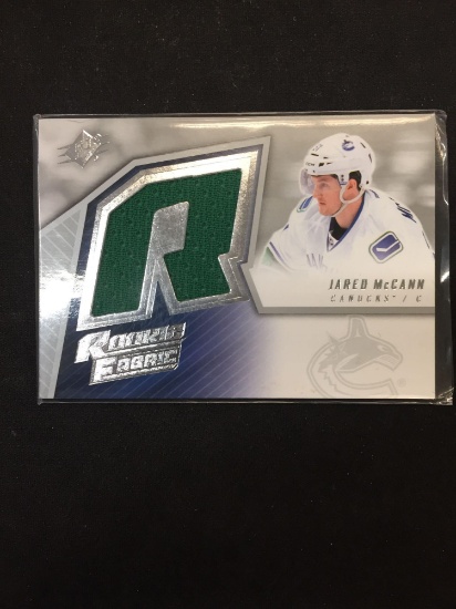 2015-16 SPx Jared McCann Rookie Fabric Jersey Card