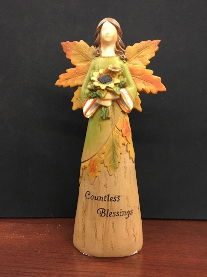 Beautiful Vintage Clountless Blessings Harvest Fairy Figurine