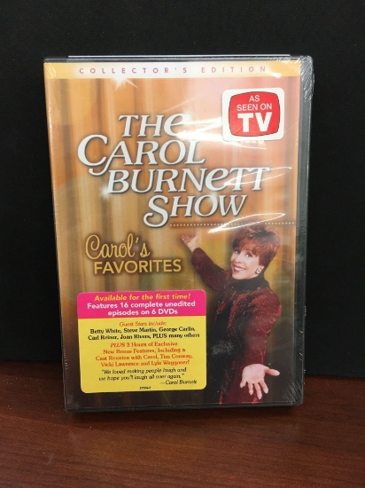 Vintage The Bcarol Burnett Show Carol's Favorites - Collector's Edition - Factory Sealed