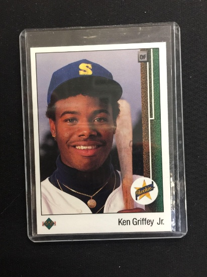 1989 Upper Deck #1 Ken Griffey Jr. Mariners Rookie Baseball Card