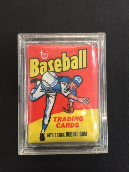 Unopened Wax Pack of 1975 Topps Mini Baseball Cards