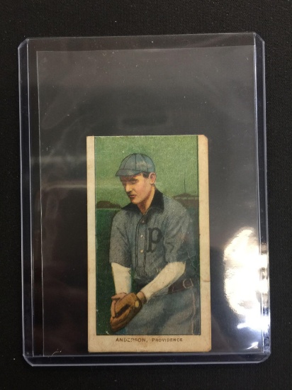 1909 T206 Piedmont John Anderson Providence Vintage Baseball Tobacco Card