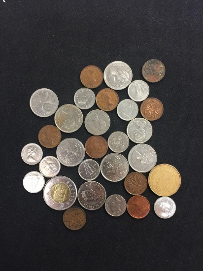 $5.94 Canadian Currency Coin Lot