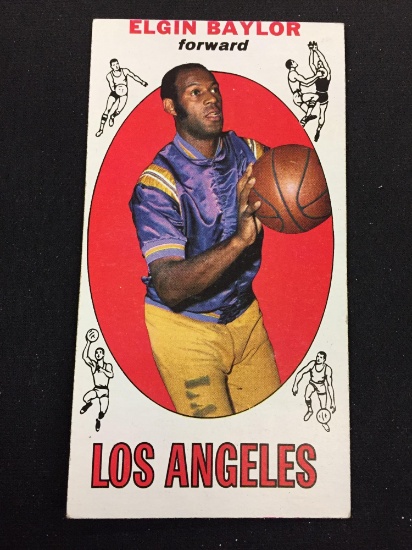 1969-70 Topps #35 Elgin Baylor Lakers Vintage Basketball Card