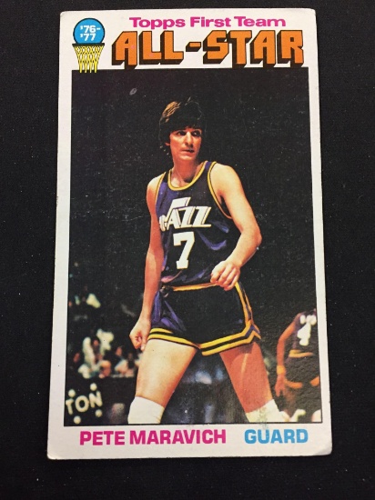 1977-78 Topps #130 Pete Maravich Jazz Vintage Basketball Card