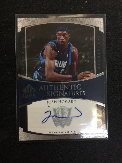 2005-06 SP Signature Edition Josh Howard Mavericks Autograph Card