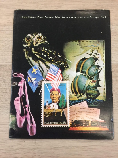 Amazing Vintage United States Postal Service Mini Set of Commemorative Stamps 1978