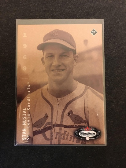 2002 Fleer Box Score Stan Musial Cardinals /2950 Baseball Card