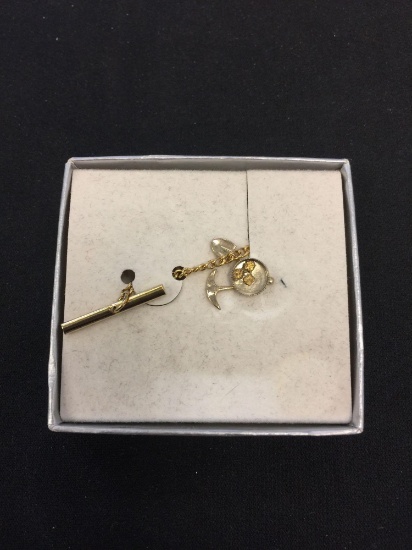 Amazing Antique Genuine Natural Alaska Gold Nuggets Pin