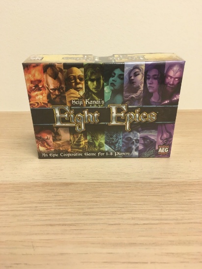 Box Set of Eight Epics Game - Facory Sealed