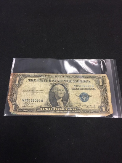 1935-A United States $1 Silver Certificate Currency Bill Note