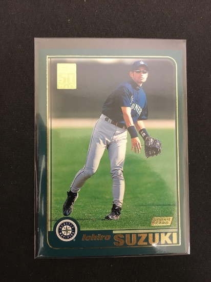 2001 Topps #726 Ichiro Suzuki Mariners Rookie Baseball Card