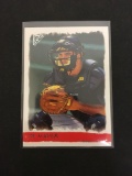 2002 Topps Gallery #186 Joe Mauer Twins Rookie Baseball Card