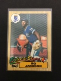 1987 Topps #170 Bo Jackson Royals Rookie Baseball Card