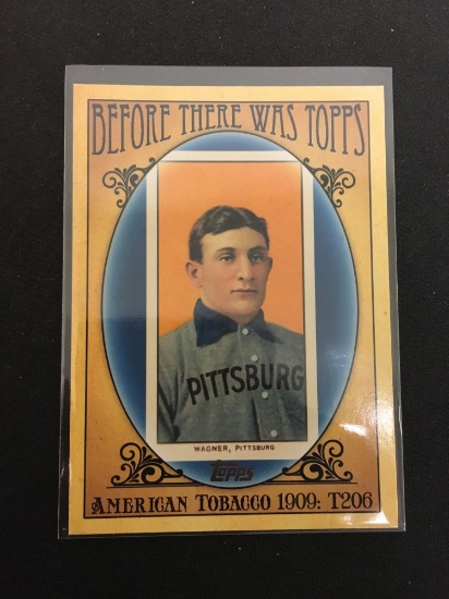 2011 Topps Before There Was Topps T-206 Honus Wagner Baseball Card