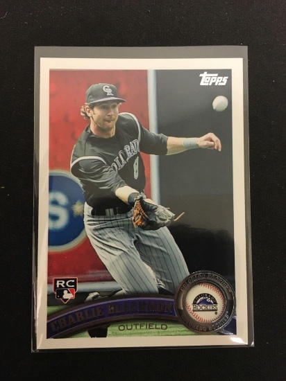 2011 Topps Update #US231 Charlie Blackmon Rockies Rookie Card