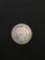 1908 United States Barber Silver Quarter - 90% Silver Coin