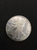 1 Troy Ounce .999 Fine Silver American Eagle Bullion Round Coin