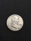 1952 United States Franklin Silver Half Dollar - 90% Silver Coin