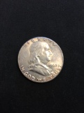 1963 United States Franklin Silver Half Dollar - 90% Silver Coin
