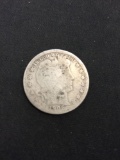 1906 United States Barber Silver Half Dollar - 90% Silver Coin