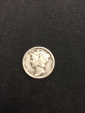 1939-S United States Mercury Silver Dime - 90% Silver Coin