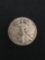 1937 United States Walking Liberty Half Dollar - 90% Silver Coin
