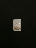 1 Gram .999 Fine Silver Bullion Bar Star of David