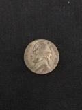 1945-P United States Jefferson War Nickel - 35% Silver Coin
