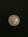 1934 United States Mercury Silver Dime - 90% Silver Coin