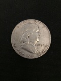1954-D United States Franklin Half Dollar - 90% Silver Coin