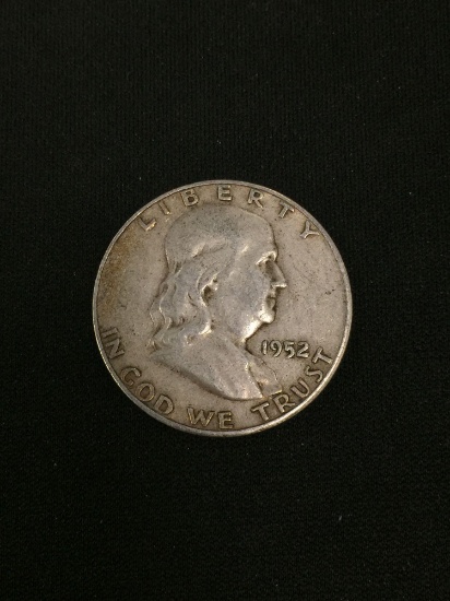 1952-S United States Franklin Half Dollar - 90% Silver Coin