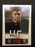 2014 Score Khalil Mack Bears Rookie Football Card