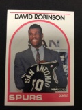 1989-90 Hoops #138 David Robinson Spurs Rookie Basketball Card