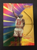 1997-98 Bowman's Best Performance Michael Jordan Bulls Basketball Card