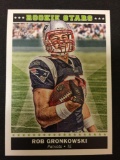 2010 Topps Magic Rookie Stars Rob Gronkowski Patriots Rookie Football Card